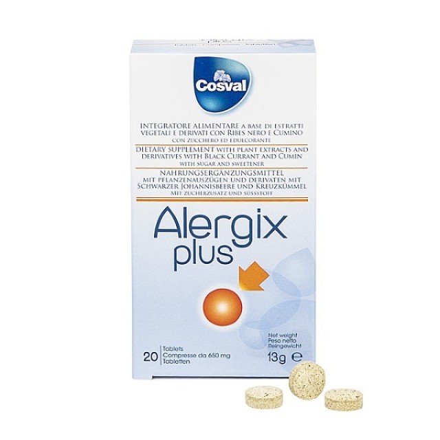 Cosval Alergix Plus 20 ταμπλέτες
