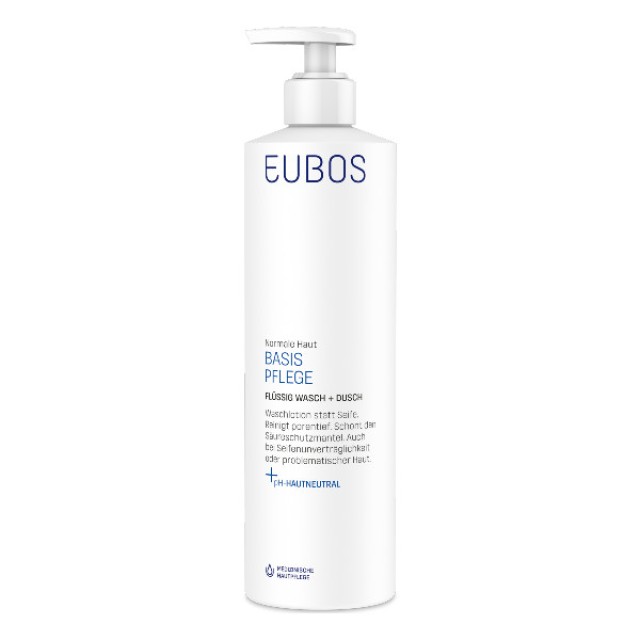 Eubos Basic Care Blue Liquid Washing Emulsion 400ml