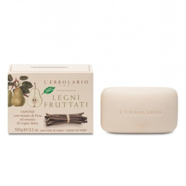 L'Erbolario Legni Fruttati Αρωματικό Σαπούνι 100g