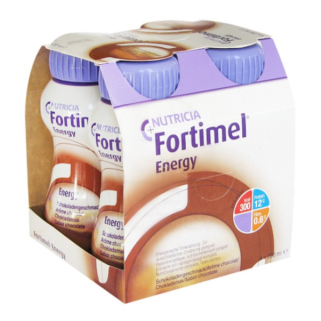 Nutricia Fortimel Energy Chocolate 4x200ml