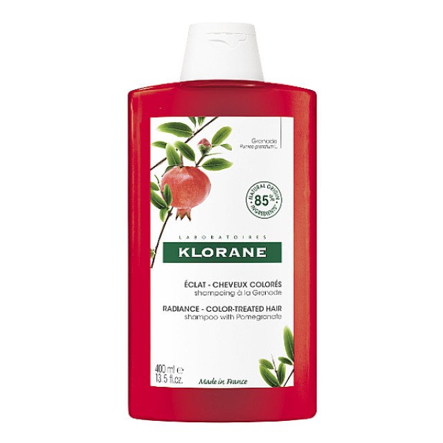 Klorane Grenade Shampoo for Dyed Hair with Pomegranate BIO 400ml