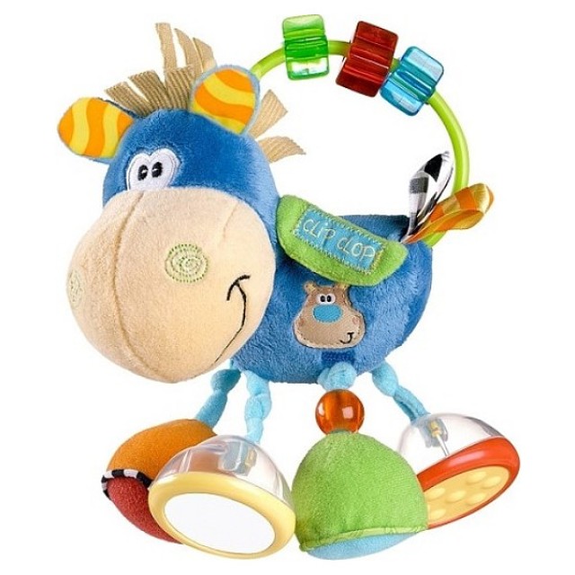 Playgro Toy Box Clip Clop Activity Rattle 3m+ 1 pc