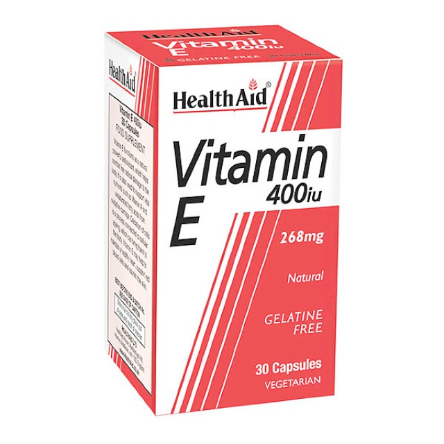 Health Aid Vitamin E 400iu 30 κάψουλες