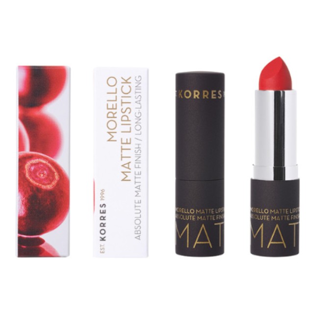 Korres Morello Matte Lipstick 53 Sweet Chili 3.5g