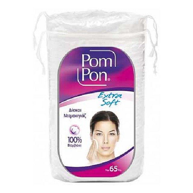 PomPon Extra Soft Δίσκοι Ντεμακιγιάζ 40 τεμάχια