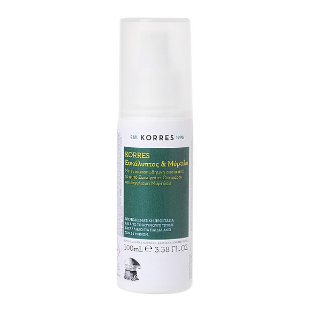 Korres Eucalyptus & Blueberry Insect Repellent Emulsion 100ml