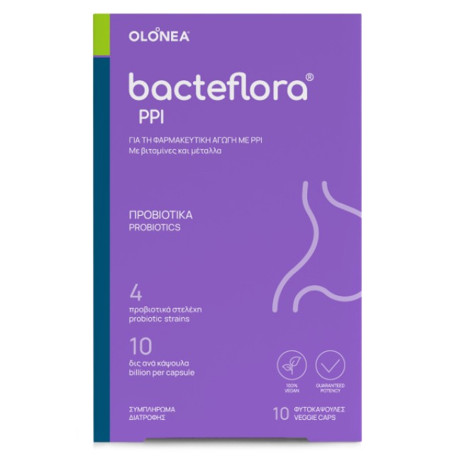 Olonea Bacteflora PPI 10 κάψουλες