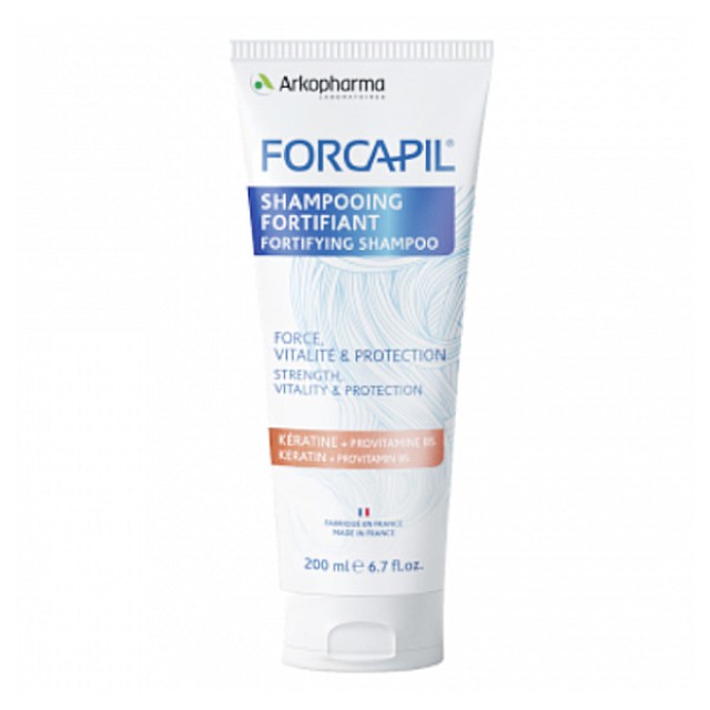 Arkopharma Forcapil Keratin + Provitamin B5 Fortifying Shampoo 200ml