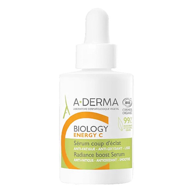 A-Derma Biology Energy C Ορός Ενίσχυσης Λάμψης 30ml