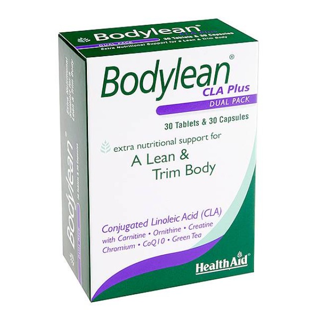 Health Aid Bodylean CLA Plus 30 ταμπλέτες & 30 κάψουλες