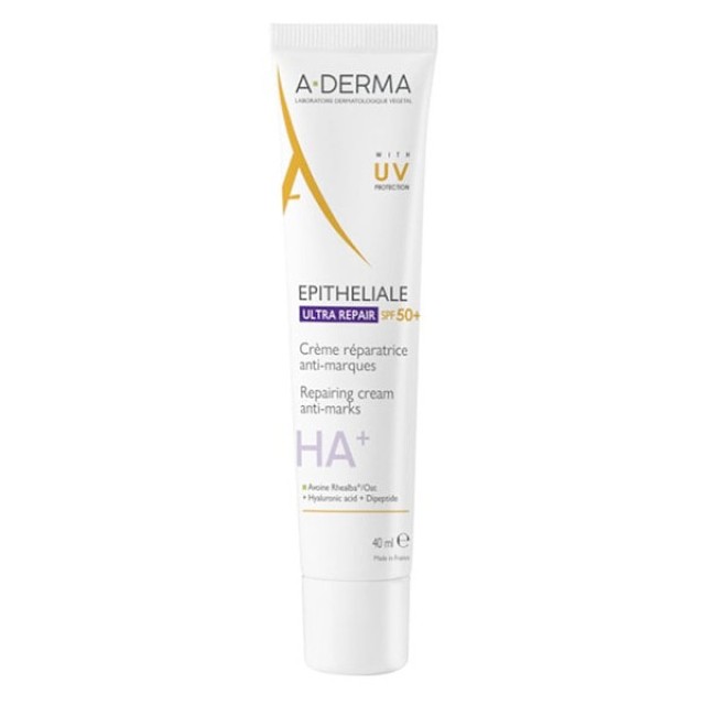 A-Derma Epitheliale Ultra Repair HA Repairing Anti-Marks Cream SPF50 40ml