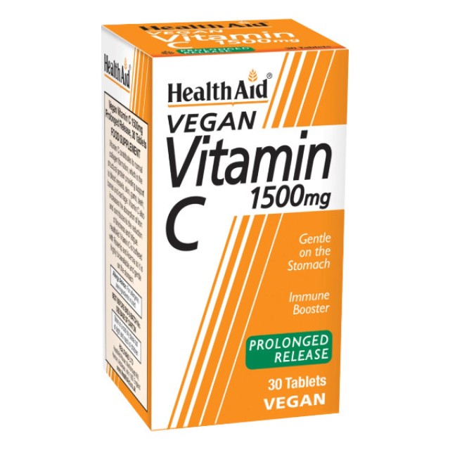 Health Aid Vitamin C 1500mg 30 ταμπλέτες