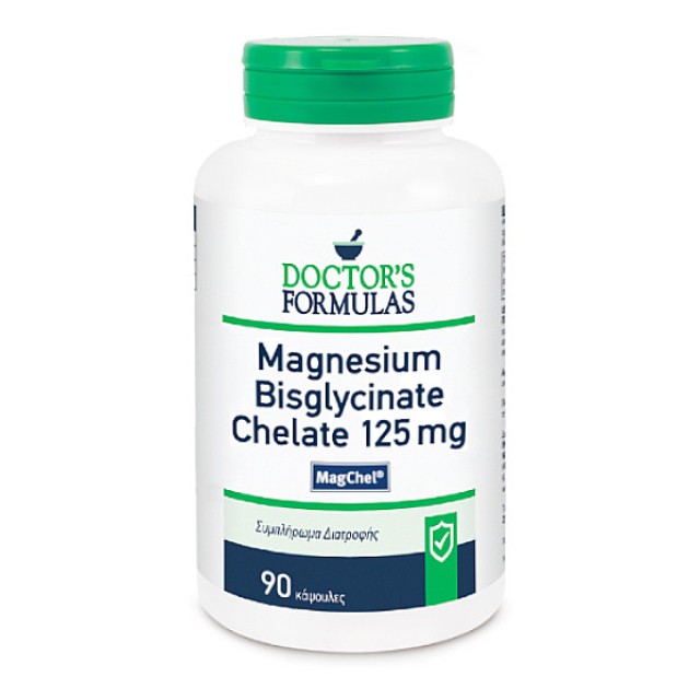 Doctor's Formulas Magnesium Bisglycinate 125mg 90 κάψουλες