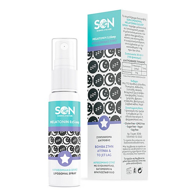 SON Melatonin EzSleep Liposomal Spray 30ml