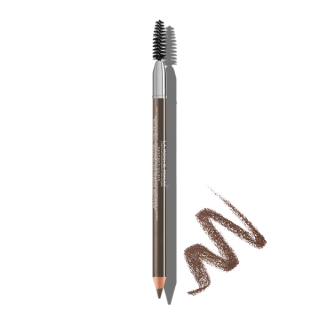 La Roche Posay Toleriane Eyebrow Pencil Μολύβι Φρυδιών Brown 1.3gr