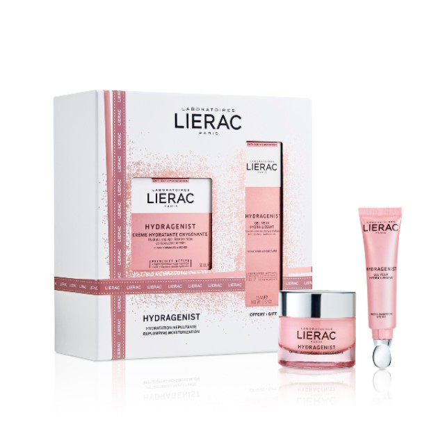 Lierac Xmas Set Hydragenist Cream 50ml & Eye Gel 15ml For Normal-Dry Skin