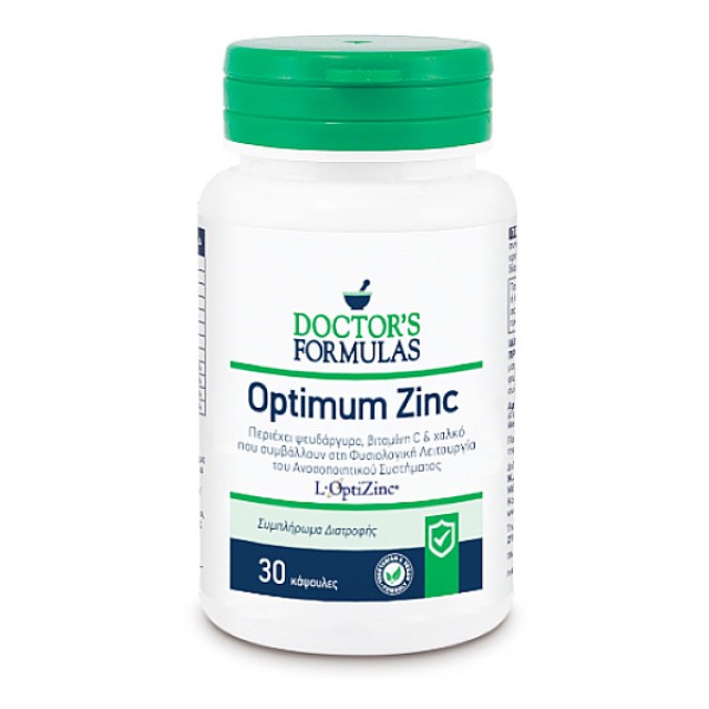 Doctor's Formulas Optimum Zinc 30 κάψουλες