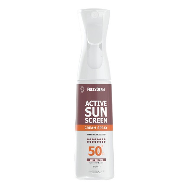 Frezyderm Active Sun Screen Cream Spray SPF50 275ml
