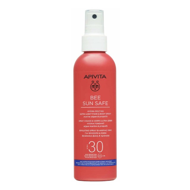 Apivita Bee Sun Safe Hydra Melting Ultra-Light Face and Body Spray SPF30 200ml