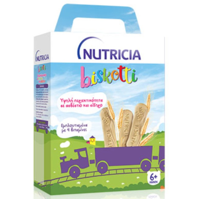 Nutricia Biskotti με 6 Δημητριακά 6m+ 180g