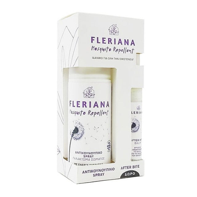 Power Health Fleriana Αντικουνουπικό Spray Γαλάκτωμα 100ml & After Bite Balm 7ml