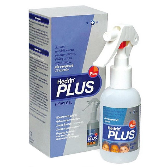 Hedrin Plus Spray Gel 6m+ 100ml