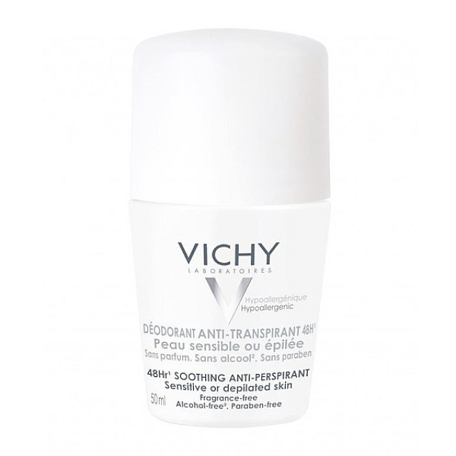 Vichy 48h for Sensitive Skin Deodorant Roll-On 50ml