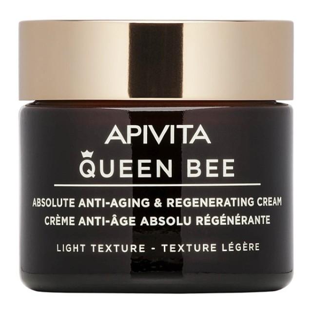 Apivita Queen Bee Absolute Anti-Aging and Regenerating Cream Light Texture 50ml