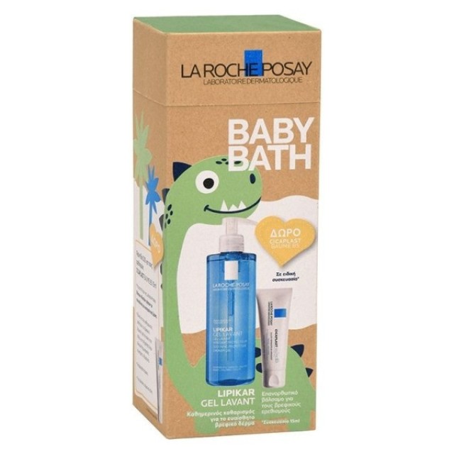 La Roche Posay Baby Bath Promo Lipikar Gel Lavant 400ml & Cicaplast Baume B5 15ml