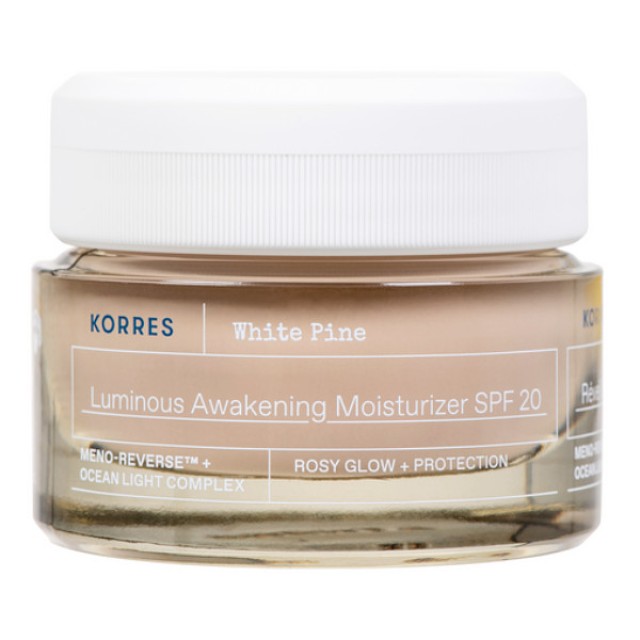 Korres White Pine Luminous Awakening Moisturizer SPF20 40ml