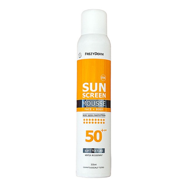 Frezyderm Sun Screen Mousse SPF50 200ml