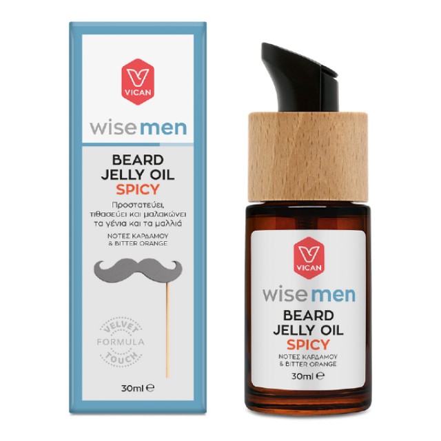 Vican Wise Men Beard Jelly Oil Spicy 30ml