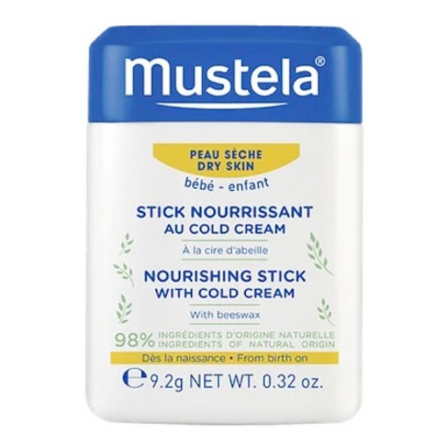 Mustela Nourishing Stick with Cold Cream 9.2g