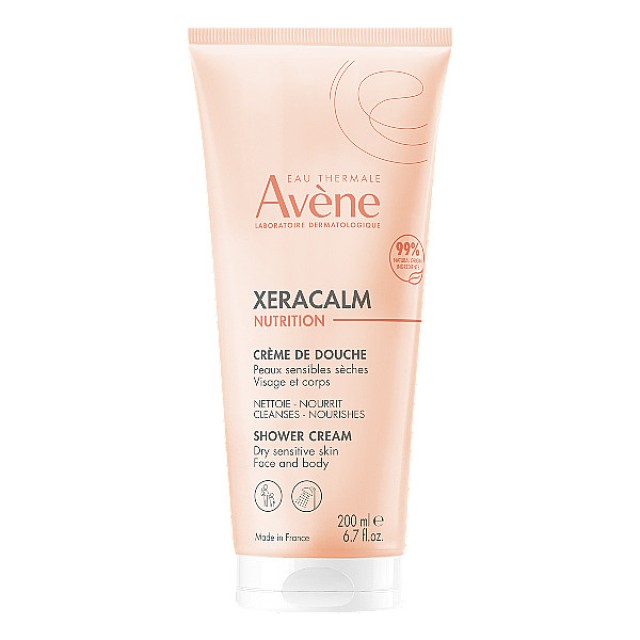 Avene Xeracalm Nutrition Κρεμοντούς για Καθαρισμό & Ενυδάτωση 200ml